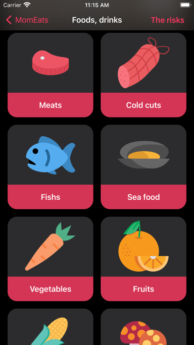 MomEats : Pregnancy Diet Screenshot