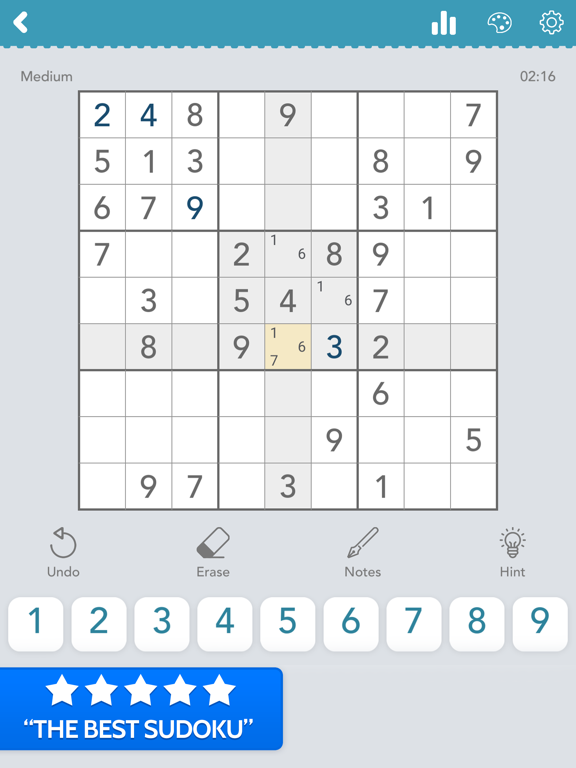Screenshot #4 pour Sudoku pour aiguiser l'esprit