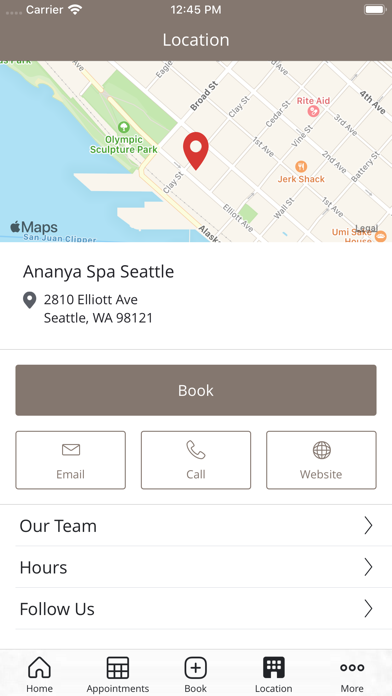 Ananya Spa Seattle screenshot 4