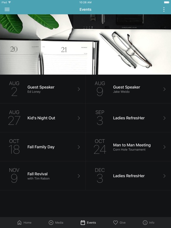 Gospel Light iPad screenshot 3 - Lifestyle app