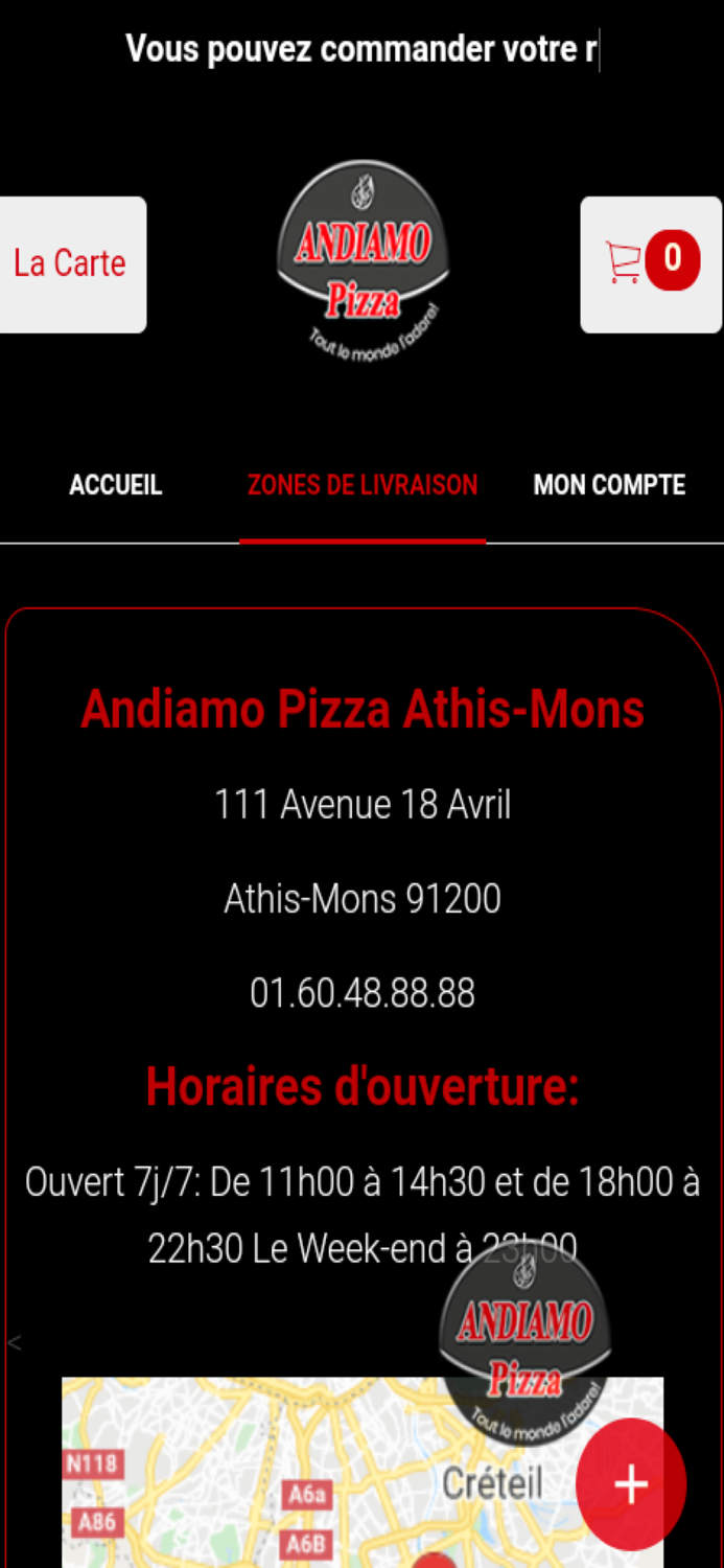 Andiamo Pizza Athis-Mons