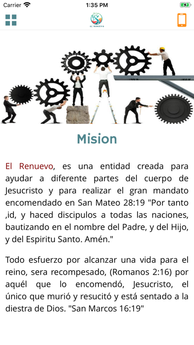 Ministerio El Renuevo Screenshot