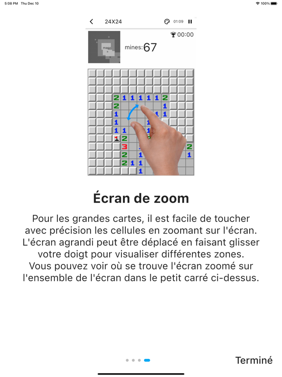 Screenshot #4 pour Minesweeper - Classical Game
