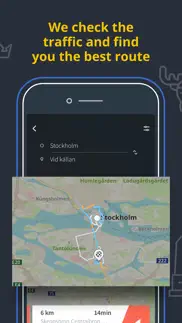 offline gps navigation iphone screenshot 3