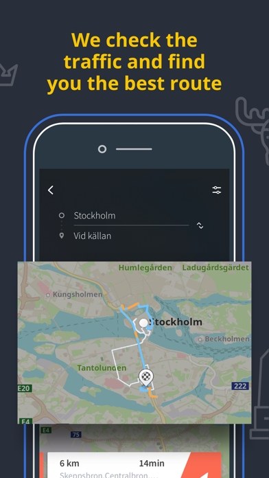 Offline GPS Navigation Screenshot