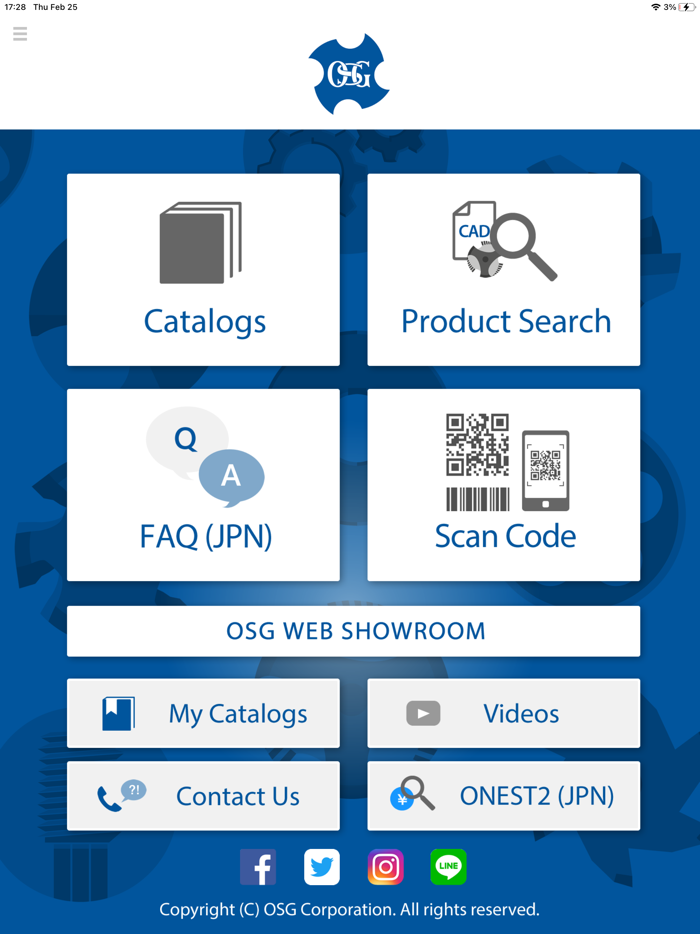 OSG Pro Catalog