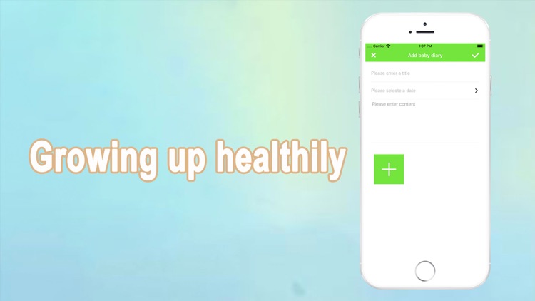 Growing up healthily