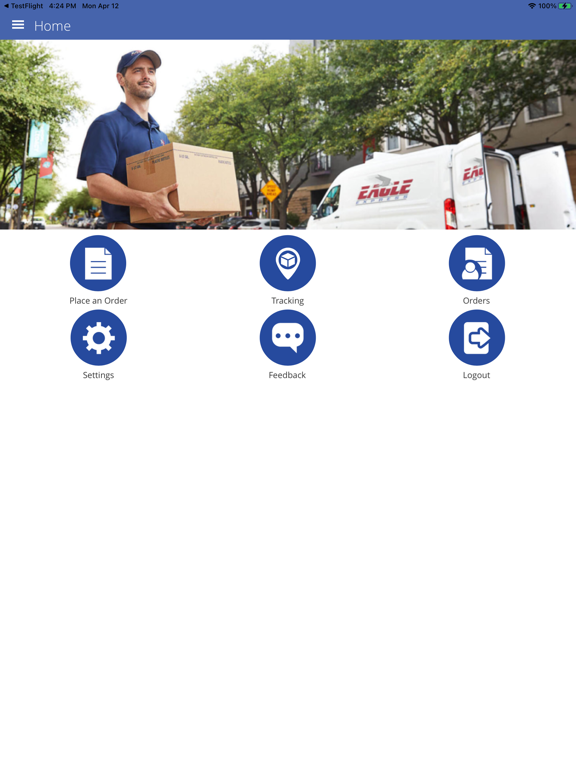 Eagle Express iPad screenshot 2 - Productivity app