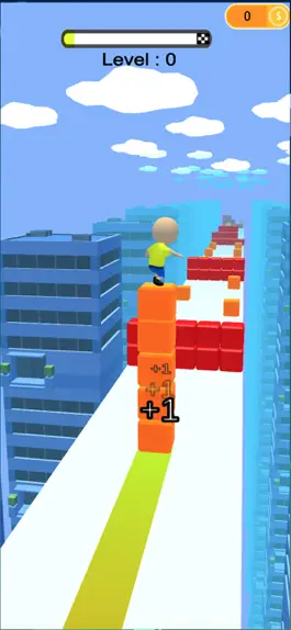 Game screenshot Race Skip Block Super Guy 3d mod apk
