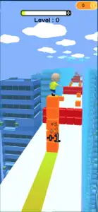 Race Skip Block Super Guy 3d screenshot #1 for iPhone