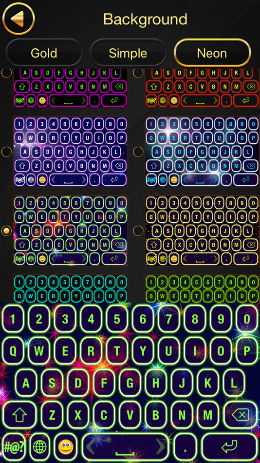 #5. Luxury Gold Keyboard Themes (iOS) 由: ZipoApps