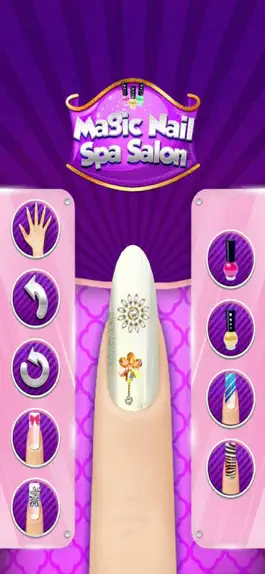 Game screenshot Nail Salon Spa Magic apk