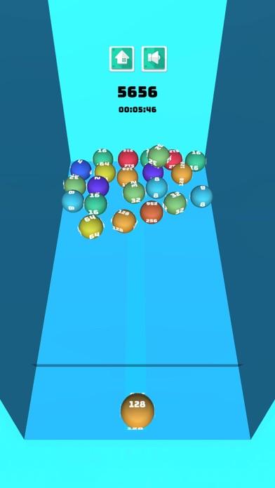 Screenshot #3 pour Number Bubbles: Aim & Merge 3D
