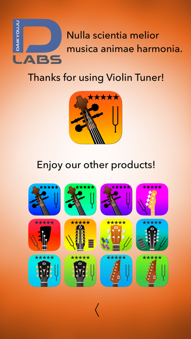 Violin Tuner Professional Screenshot