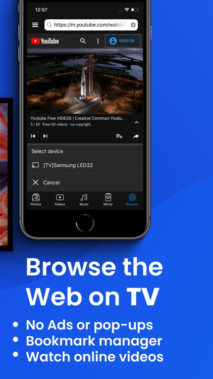 AllShare Cast・Video TV Browser