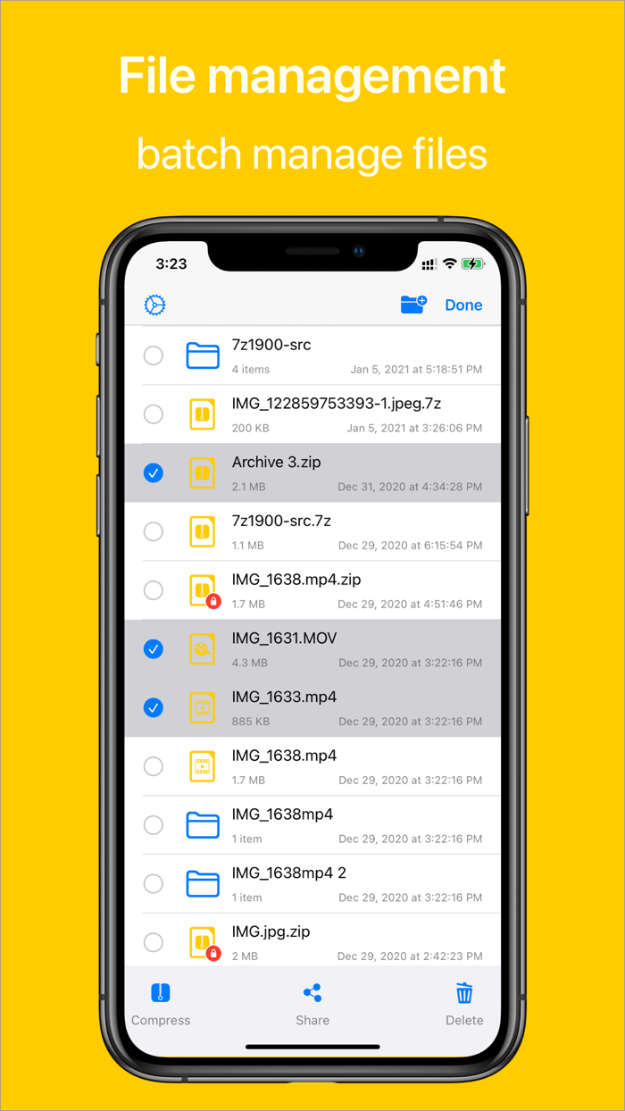Zip and Unzip rar file extractor