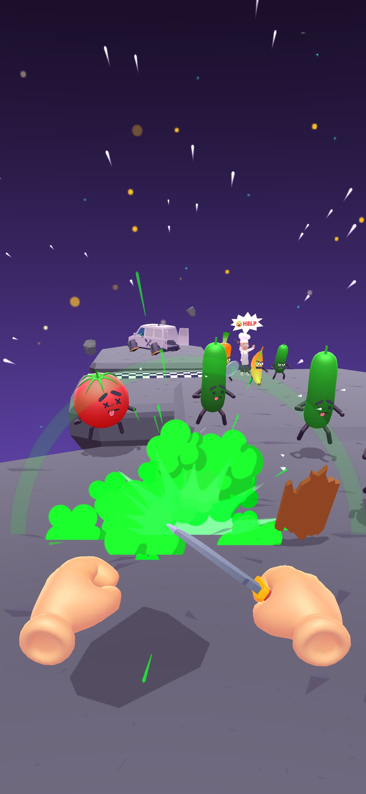 Hit Tomato 3D: Knife Master