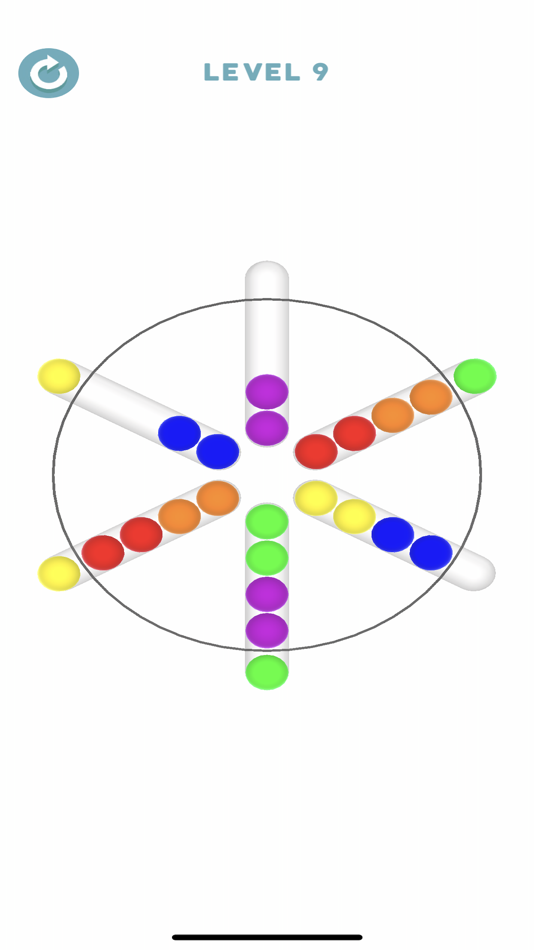 #5. Spin & Sort (iOS) 由: funcell Games Pvt Ltd