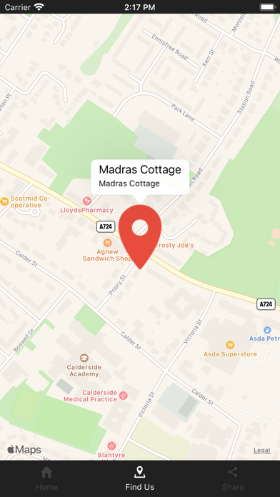 Madras Cottage Blantyre Screenshot
