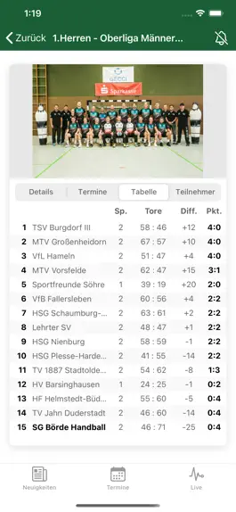 Game screenshot SG Börde Handball hack