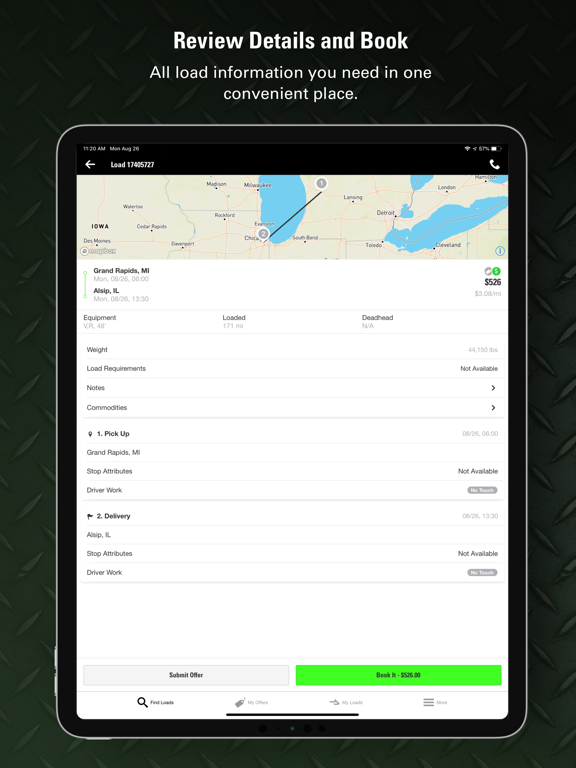 CoyoteGO iPad screenshot 2 - Business app