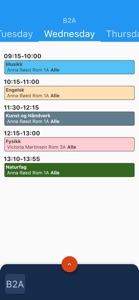 Transponder Schedule screenshot #1 for iPhone