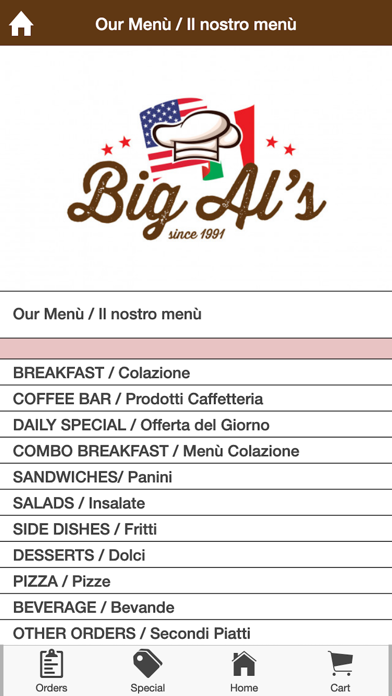 Big Al’s - Sigonella Screenshot