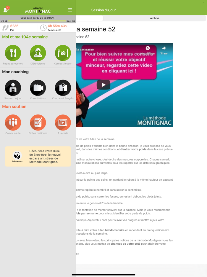 Méthode Montignac pour maigrir