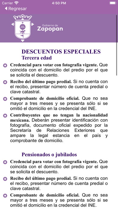 Zapopan: Pago en Línea Screenshot