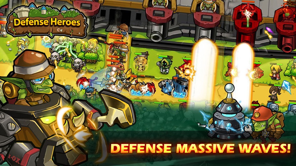 Defense Heroes: Tower Defense - 1.2.1 - (iOS)