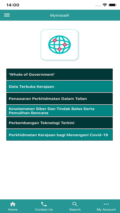 MyGov Portal Screenshot