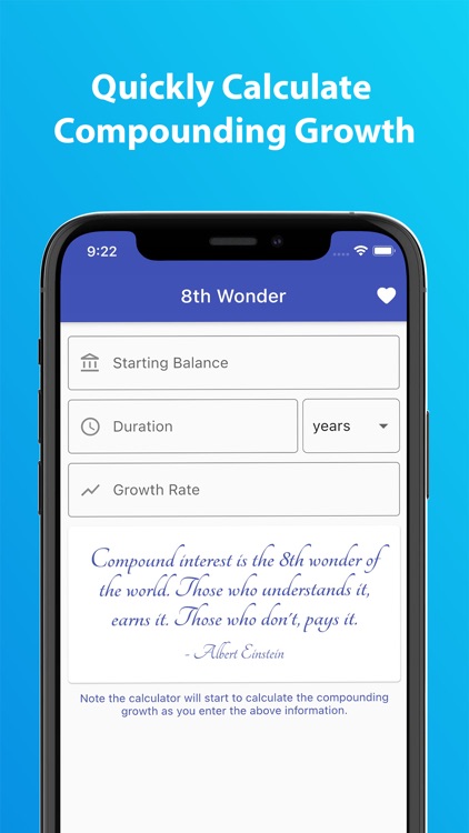 8th Wonder - Compound Growth