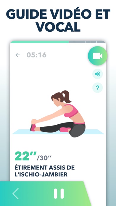 Screenshot #3 pour Étirements et souplesse