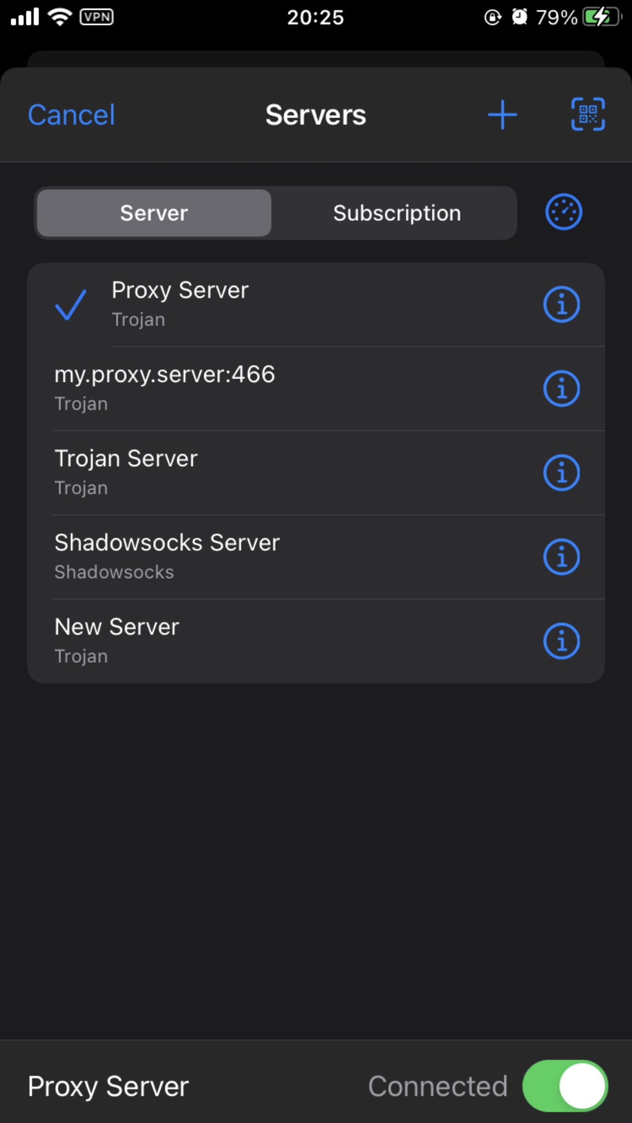 Spectre VPN screenshot 2
