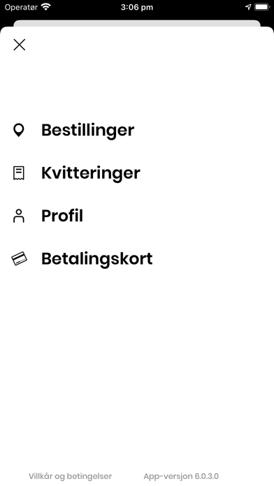Tromsø Taxi Screenshot
