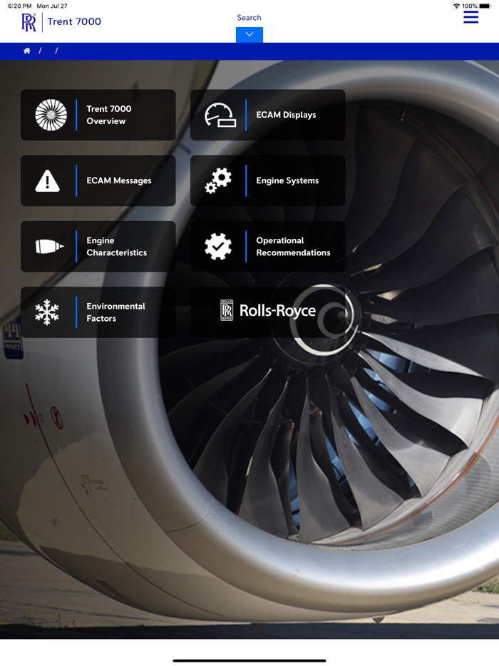 Trent 7000 Pilot Guide