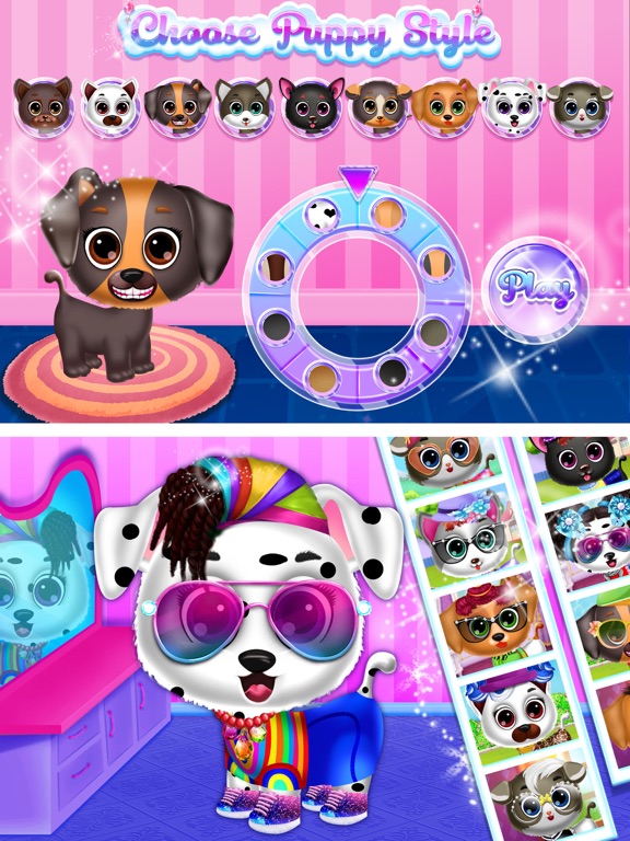 Screenshot #5 pour Jeux de Habillage! Chien Fille