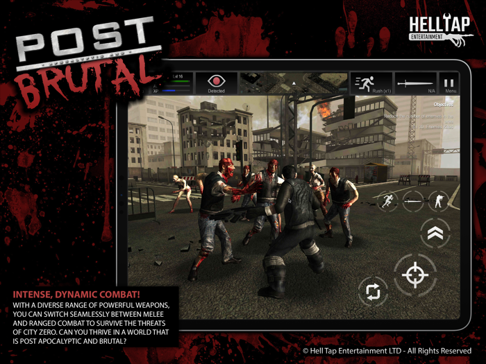 Post Apocalyptic and Brutal