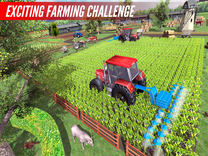 Modern Tractor Farming Sim 20