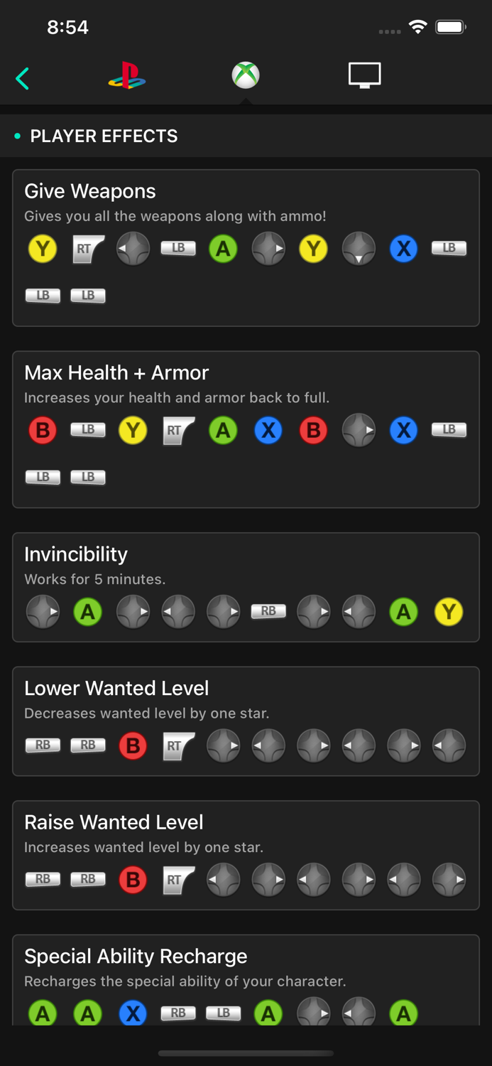 All Cheats for GTA V 5