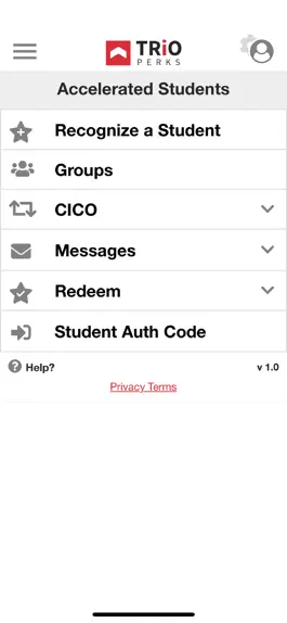 Game screenshot TRiO Perks Staff apk