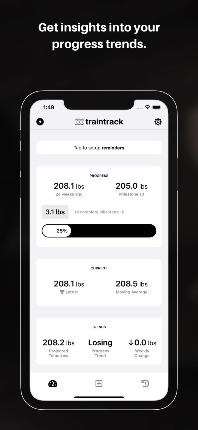 Traintrack - Fitness Tracker