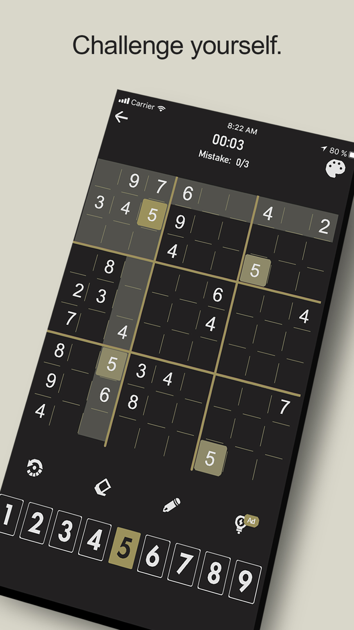 Sudoku Clean look