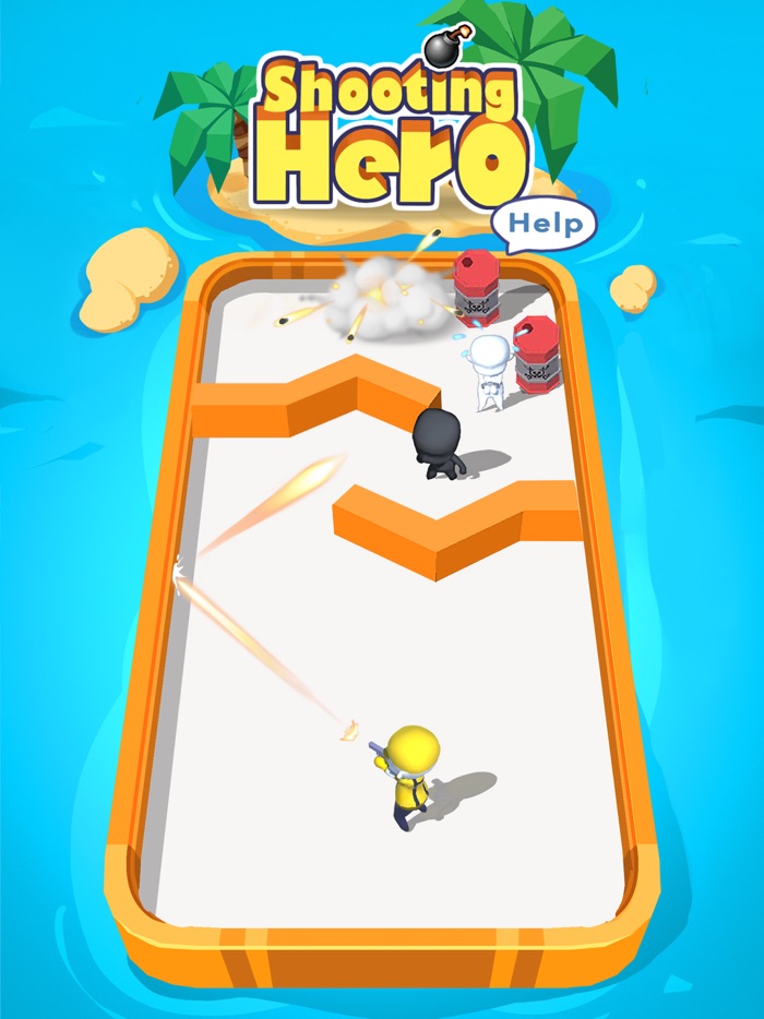 Shooting Hero Sniper Robots