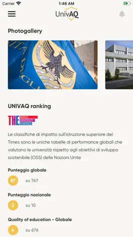 Game screenshot UnivAQ apk