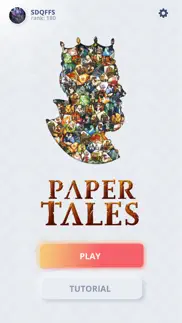 paper tales - catch up games iphone screenshot 1