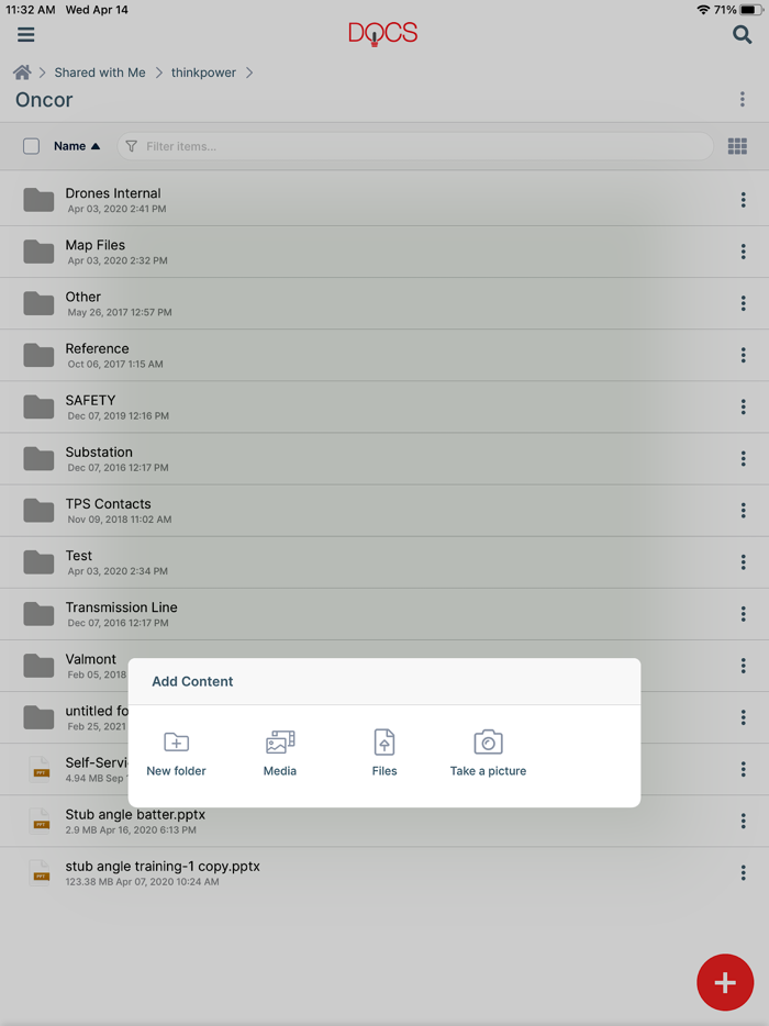 Think Power DOCS - File Share