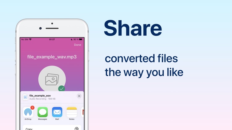 Audio Converter: convert mp3