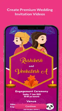 Game screenshot Shaadi & Engagement Card Maker hack