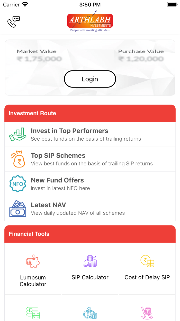 ARTHLABH INVESTMENTS